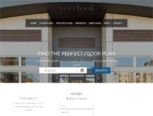 Tablet Screenshot of myoverlook.com